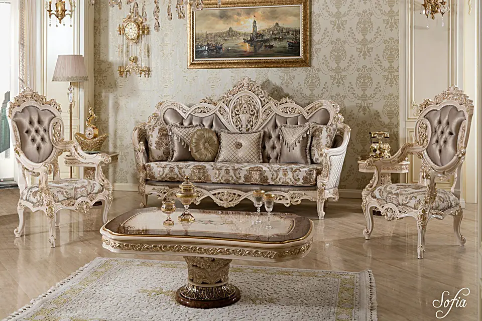 Sofia Klasik Koltuk Takımı - Biçer Kardeşler Mobilya