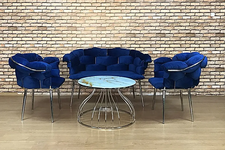 Balon Çay Seti Koltuk Takımı Krom Kaplama İmalatı - Kayseri