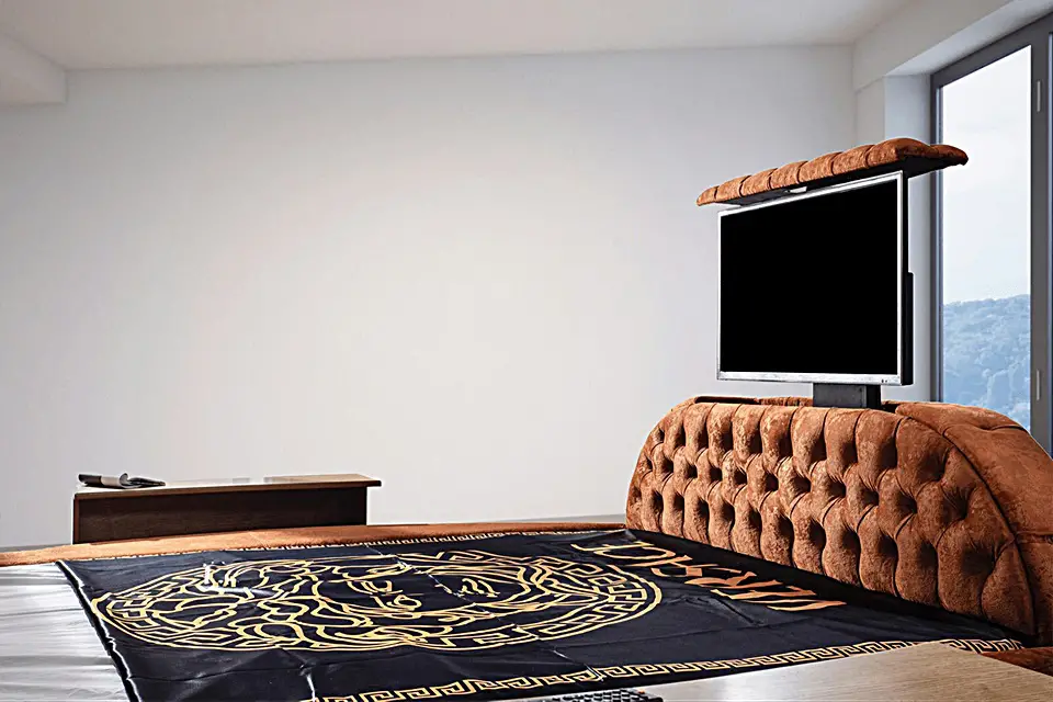 Cennet Kapitone Karyola Tv - Ankara - Şualar Mobilya