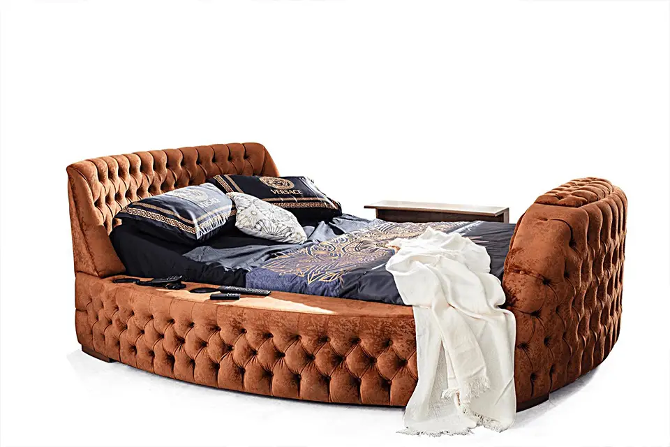 Cennet Kapitone Karyola Tv - Ankara - Şualar Mobilya