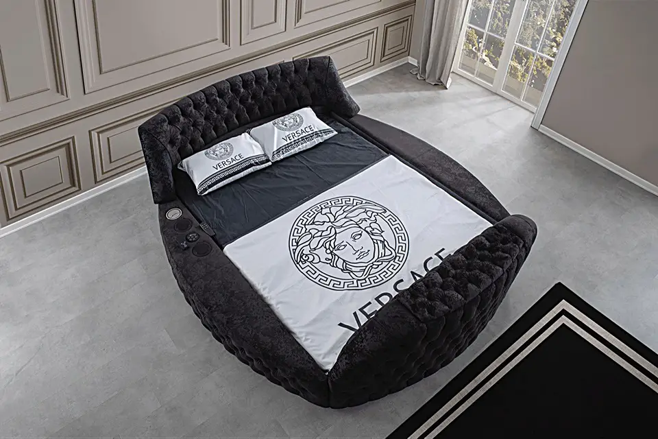 Cennet Kapitone Karyola Tv - Ankara - Şualar Mobilya