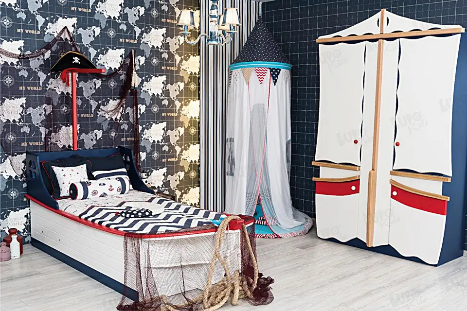 Okyanus Çocuk Odası Takımı - Masko İstanbul - Lupokids Mobilya