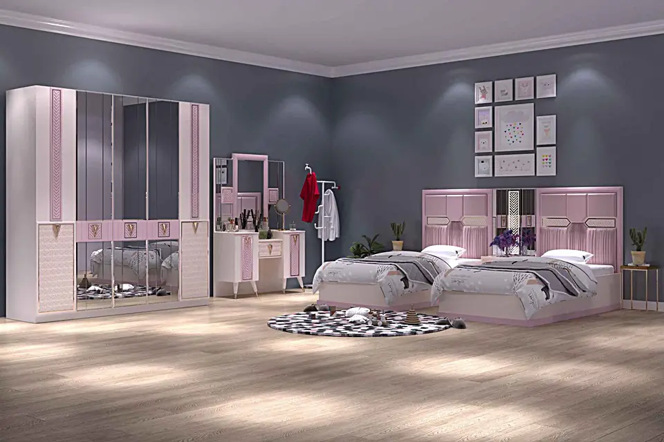 Sedef Pembe Genç Odası Takımı - İnegöl