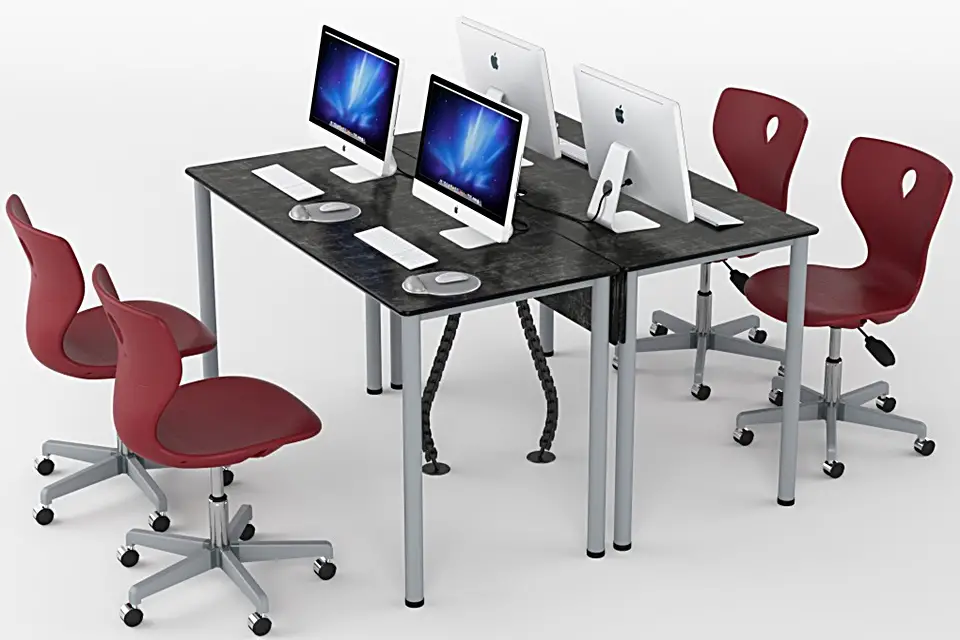 Sirius İki Oturumlu Okul Masası - Edosis Okul Mobilyaları