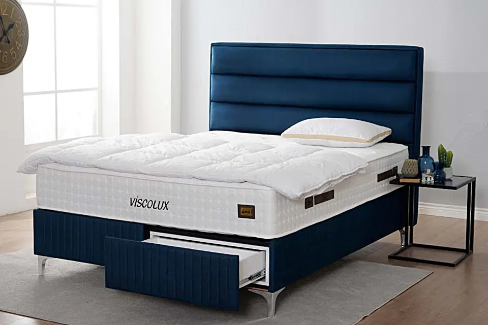 Viscolux Yatak Baza Başlık Seti - Serya Home