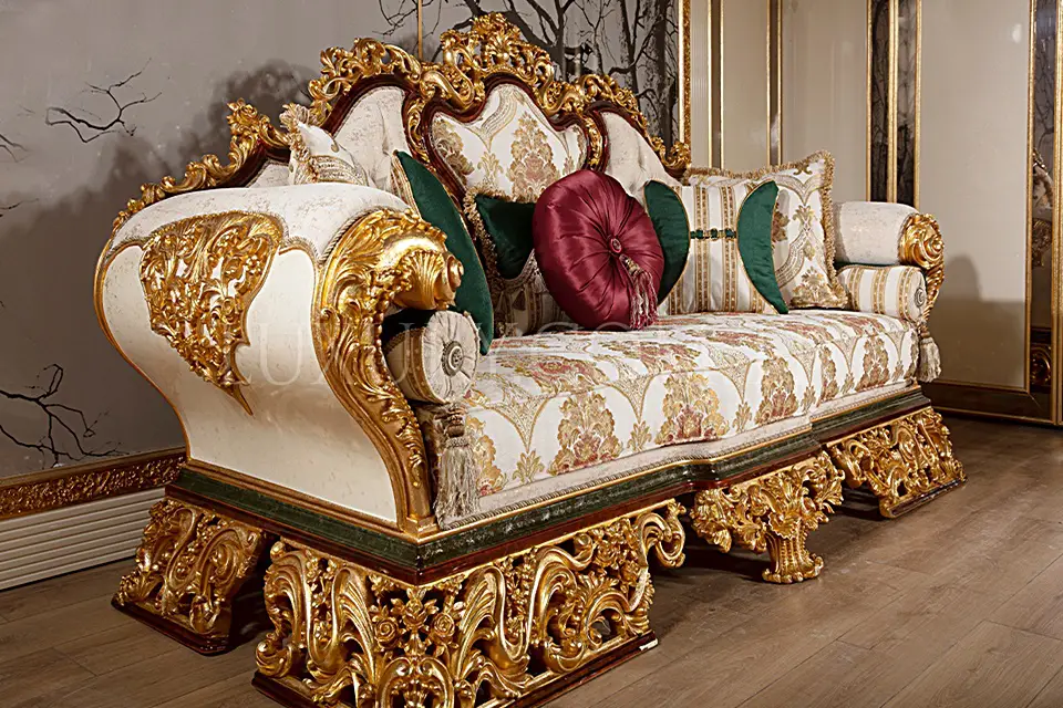 Milano Klasik Koltuk Takımı - Masko - Luxury Line Mobilya