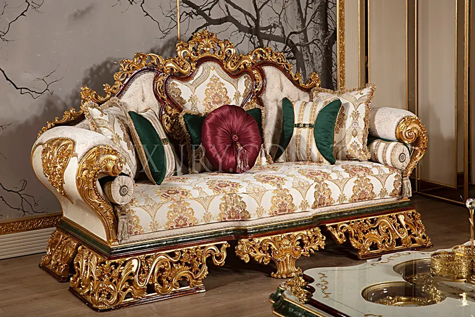 Milano Klasik Koltuk Takımı - Masko - Luxury Line Mobilya