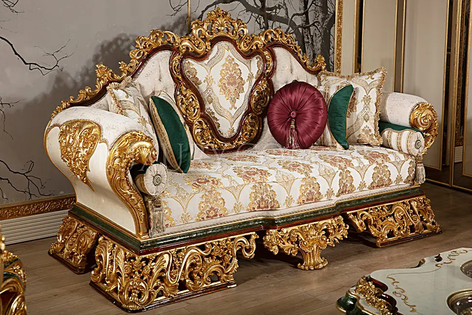 Milano Klasik Koltuk Takımı - Masko - Luxury Line Mobilya