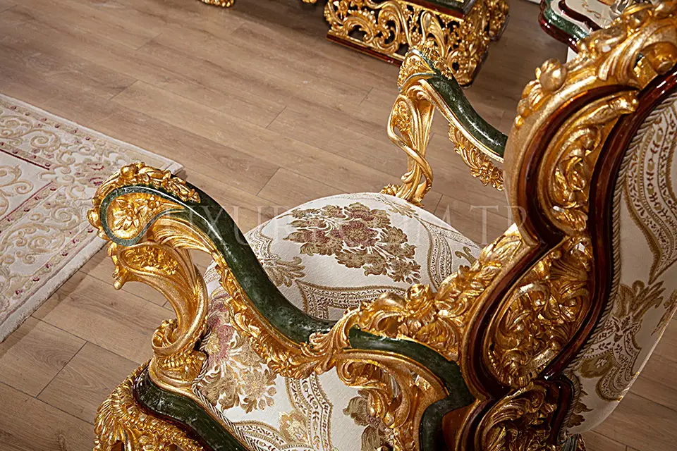 Milano Klasik Koltuk Takımı - Masko - Luxury Line Mobilya