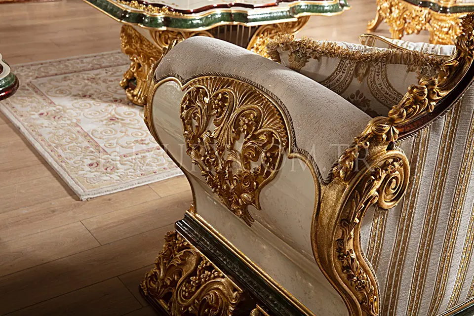 Milano Klasik Koltuk Takımı - Masko - Luxury Line Mobilya