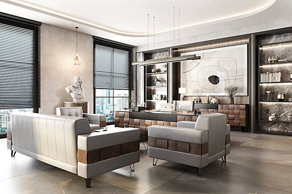 Nevada Ofis Yönetici Takımı - Ankara Akyurt Solenne Mobilya