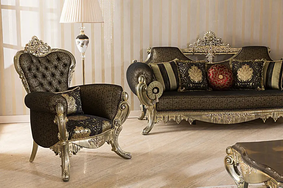 Nida Klasik Koltuk Takımı - Ankara Siteler - Ardaş Koltuk