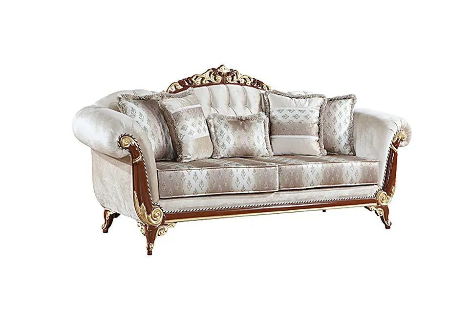 Prenses Klasik Oturma Grubu - Kayseri - Hadra Mobilya