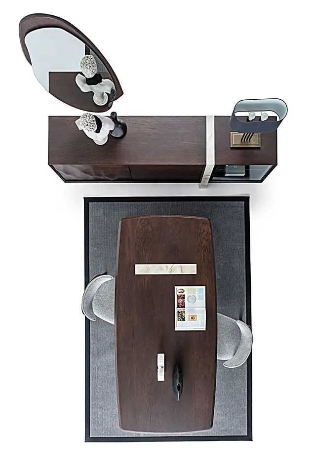 Brunet Ceviz Yemek Odası Takımı - İnegöl - Casetto Sofa