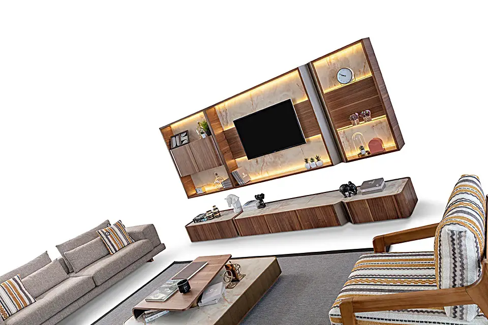 Gamma Tv Duvar Ünitesi - İnegöl Bursa - Casetto Sofa
