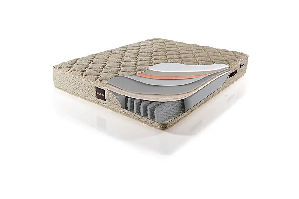 Altın Crown Yatak Baza Başlık Set - Mazello Mobilya