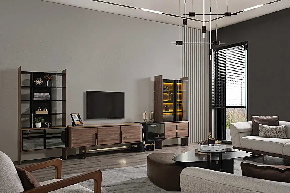 Bronze Duvar Ünitesi - İnegöl - As Oda Mobilya