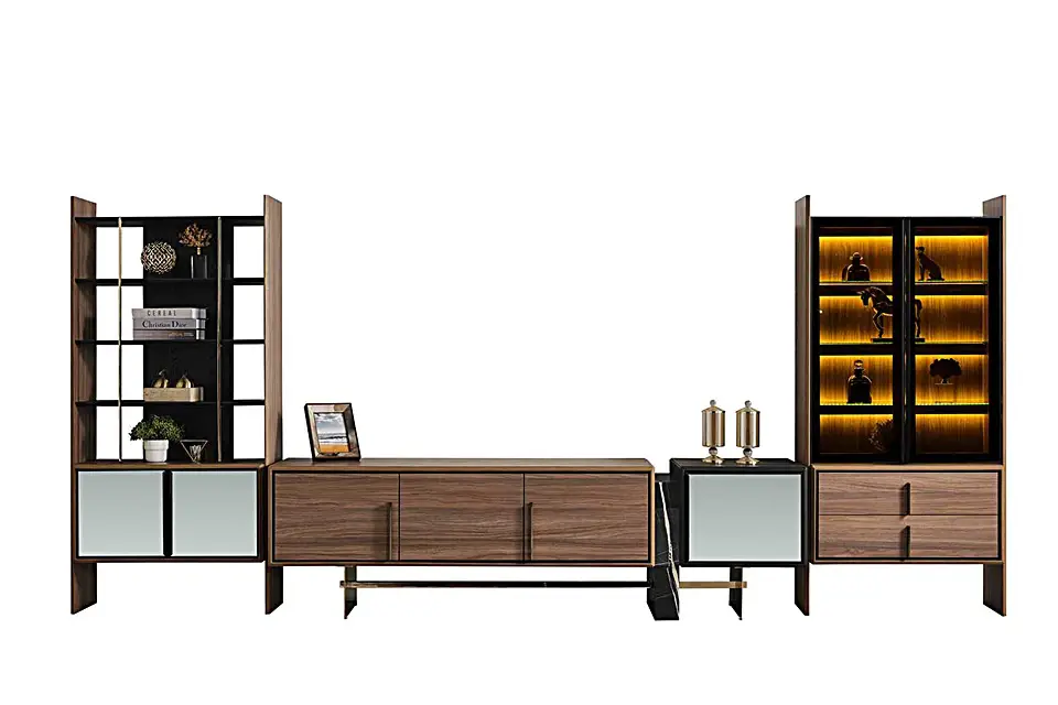 Bronze Duvar Ünitesi - İnegöl - As Oda Mobilya