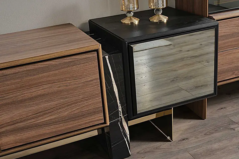 Bronze Duvar Ünitesi - İnegöl - As Oda Mobilya