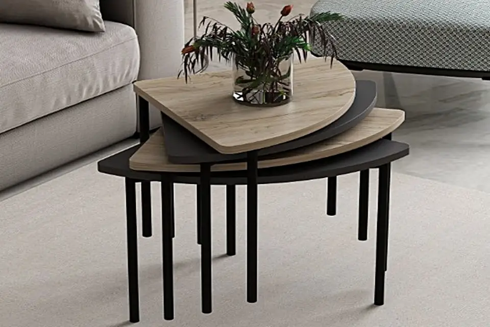 Emma Zigonlu Orta Sehpa - Senza/Antrasit - Çanakkale Biga