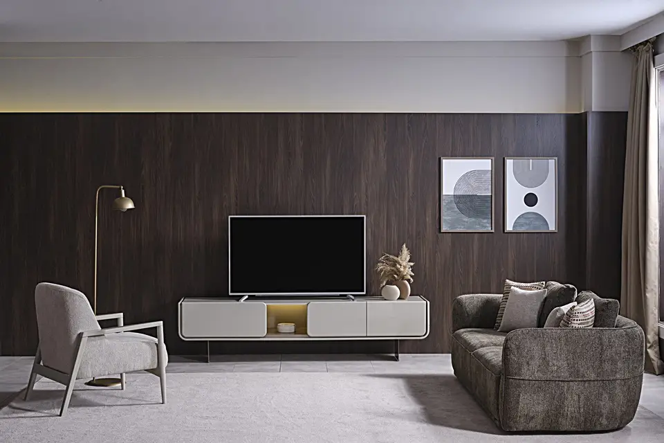 Hermes Tv Ünitesi İmalatı - Adana - Hevin Home Design