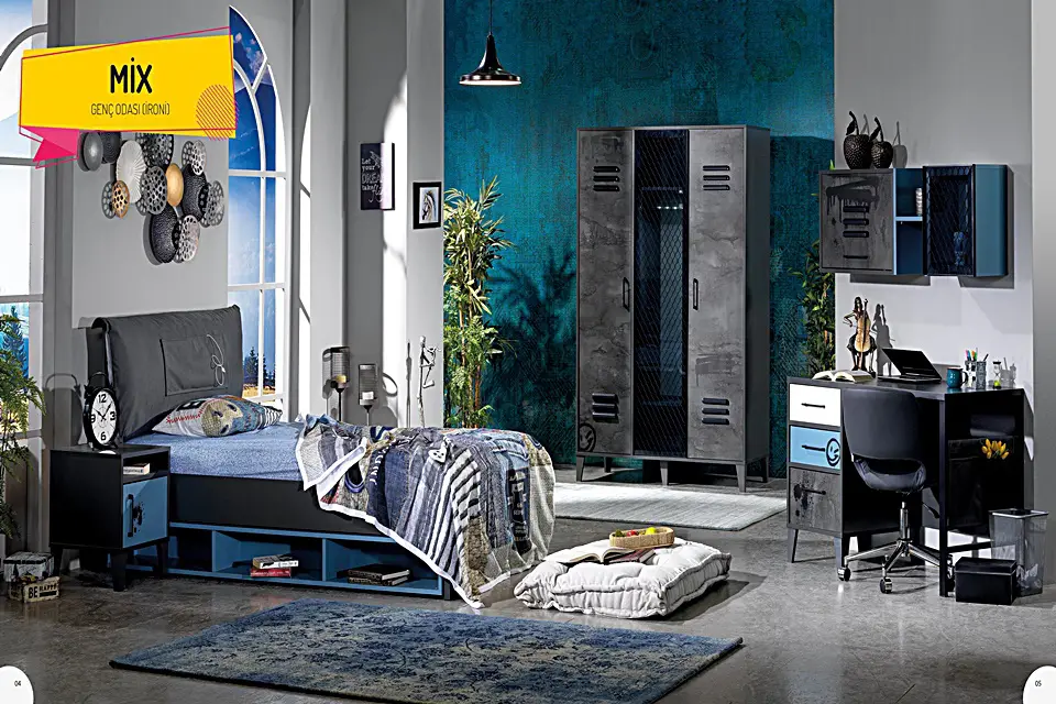 Mix Genç Odası - Hatay Antakya - Zeno Mobilya