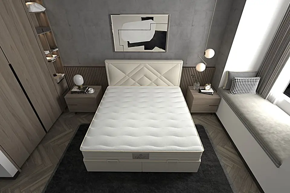 Optimal Yatak Baza Başlık Set - Samsun