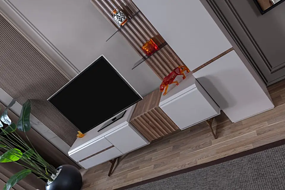 Wella Tv Ünitesi İmalatı - Adana - Assara Mobilya