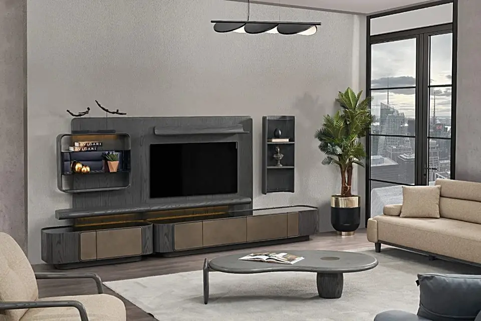 Malaga Tv Ünitesi Takımı - İstanbul Masko - Nelit Mobilya