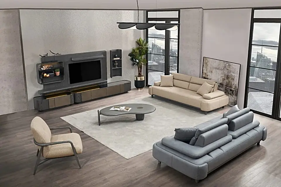 Malaga Tv Ünitesi Takımı - İstanbul Masko - Nelit Mobilya