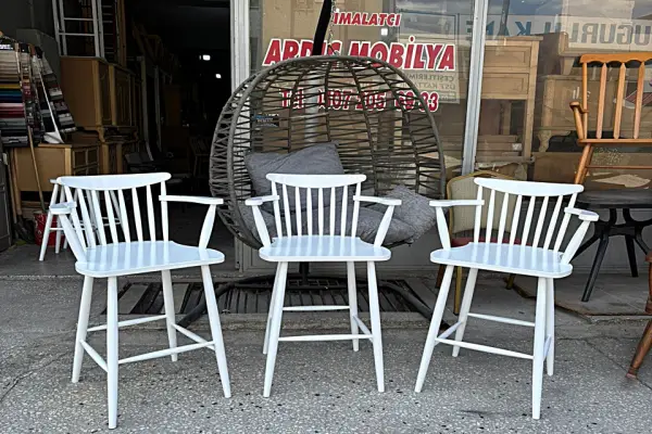 Ankara Siteler Ahsap Bar Sandalye Kampanyası - Ardıç Mobilya