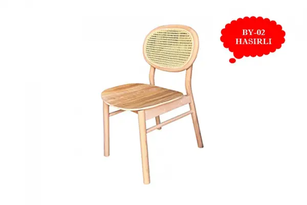 Ankara Siteler İmalatı - Ham Ahşap Sandalye - Bysandalye