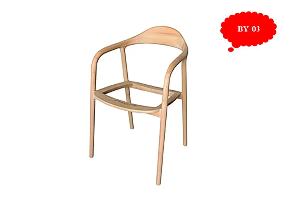 Ankara Siteler İmalatı - Yılan Ham Ahşap Sandalye İskeleti