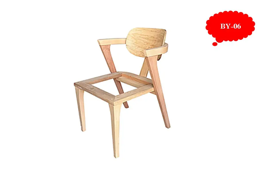 Modoko - Berlin Ham Ahşap Sandalye İskeleti - Toptan