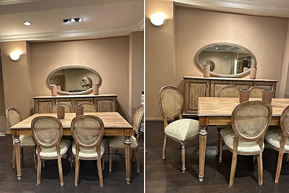 Ankara Siteler Luxury Yemek Odası Takımı - Kuzey Mobilya