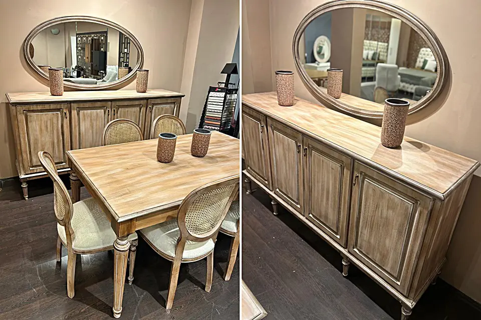 Ankara Siteler Luxury Yemek Odası Takımı - Kuzey Mobilya