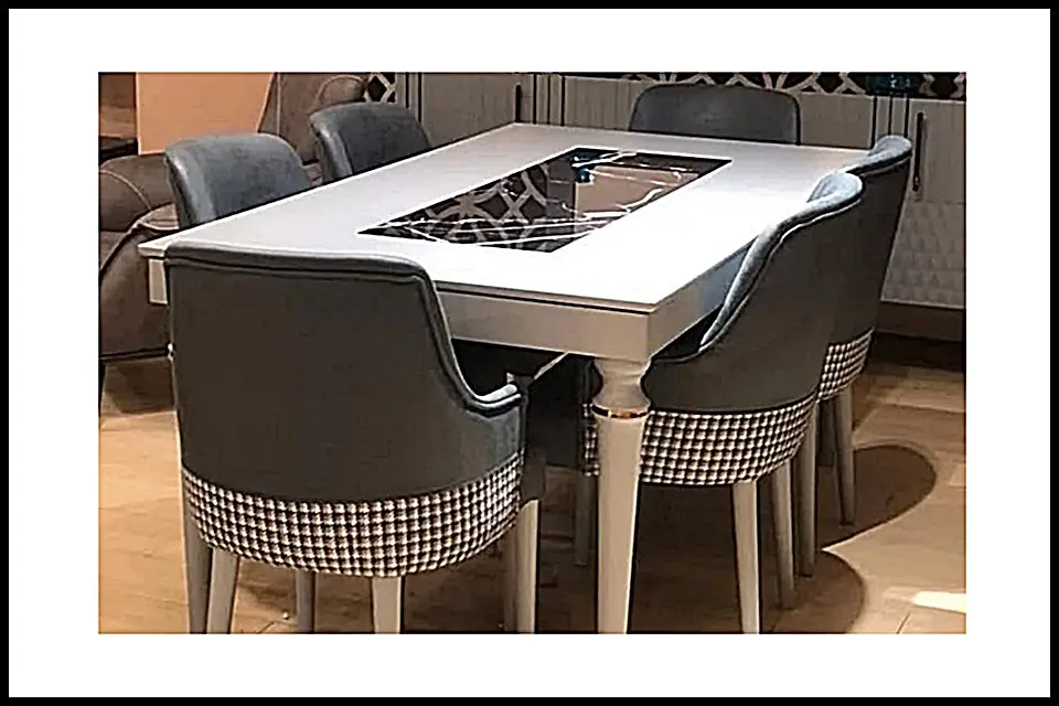 Ankara Siteler Modern Yemek Odası Takımı - Kuzey Mobilya