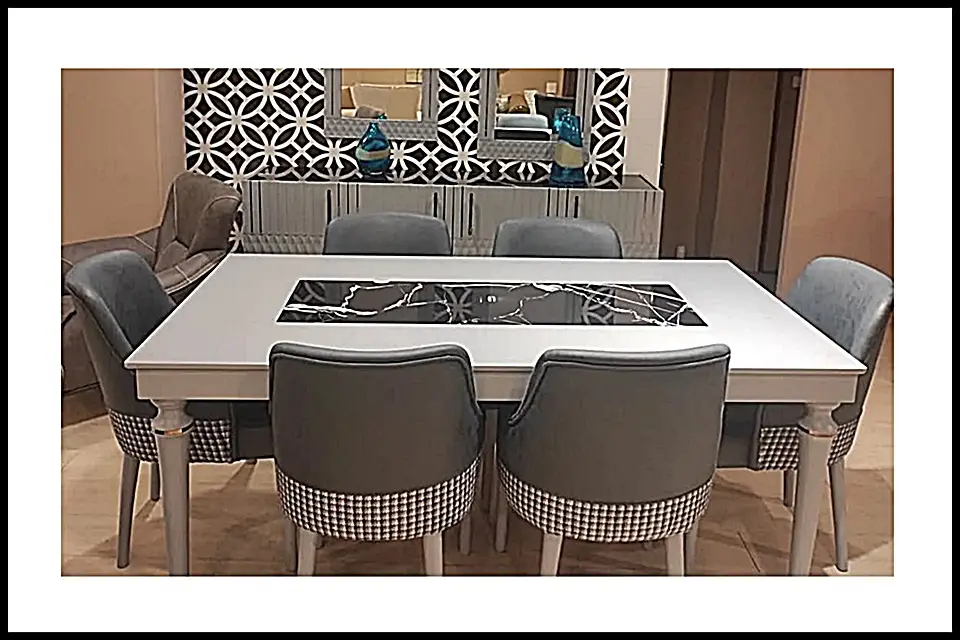 Ankara Siteler Modern Yemek Odası Takımı - Kuzey Mobilya