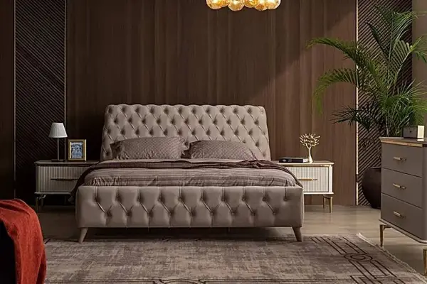 Begin Gold Karyola Bazalı 160x200 | Bursa İnegöl | Odasen Mobilya