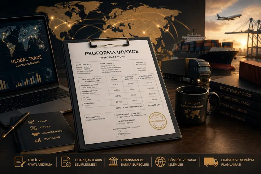 Dış Ticarette Proforma Fatura (Proforma Invoice) Nedir?