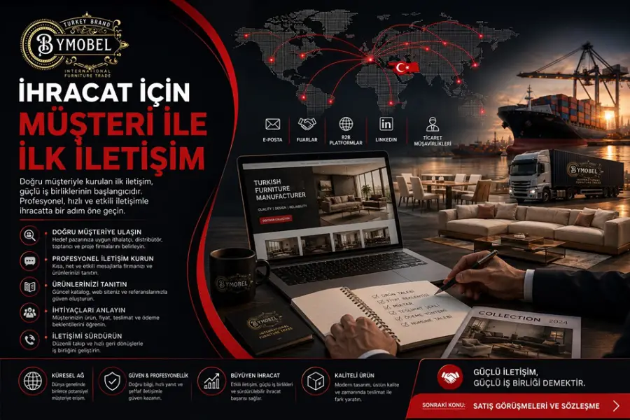 İhracat İçin Müşteri İle İlk İletişim