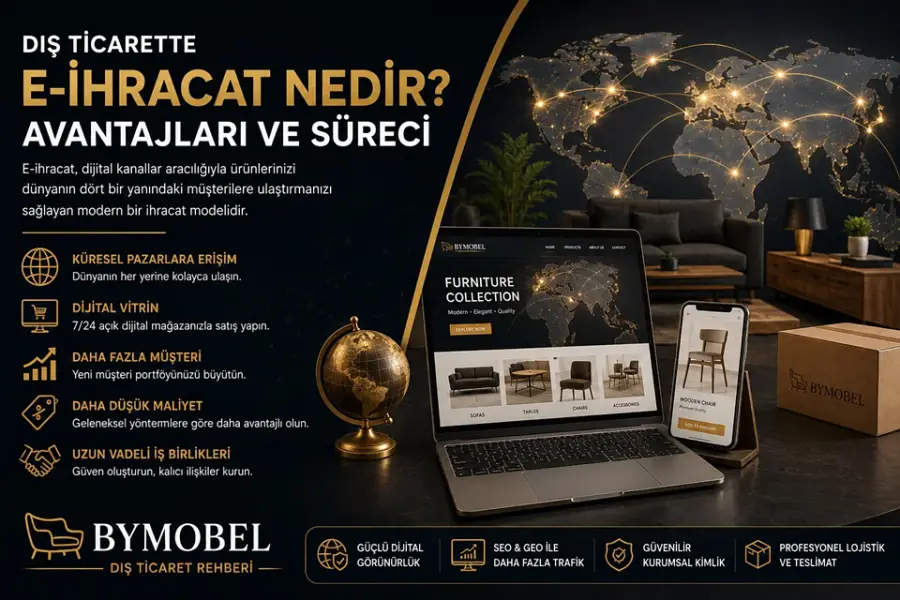 Dış Ticarette E-İhracat Nedir? Avantajları ve Süreci