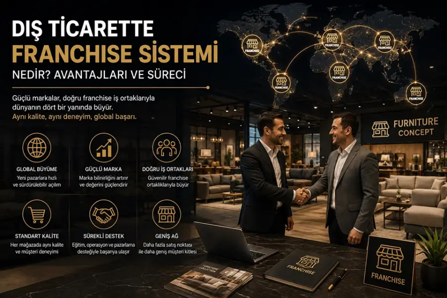 Dış Ticarette Franchise Sistemi Nedir? 