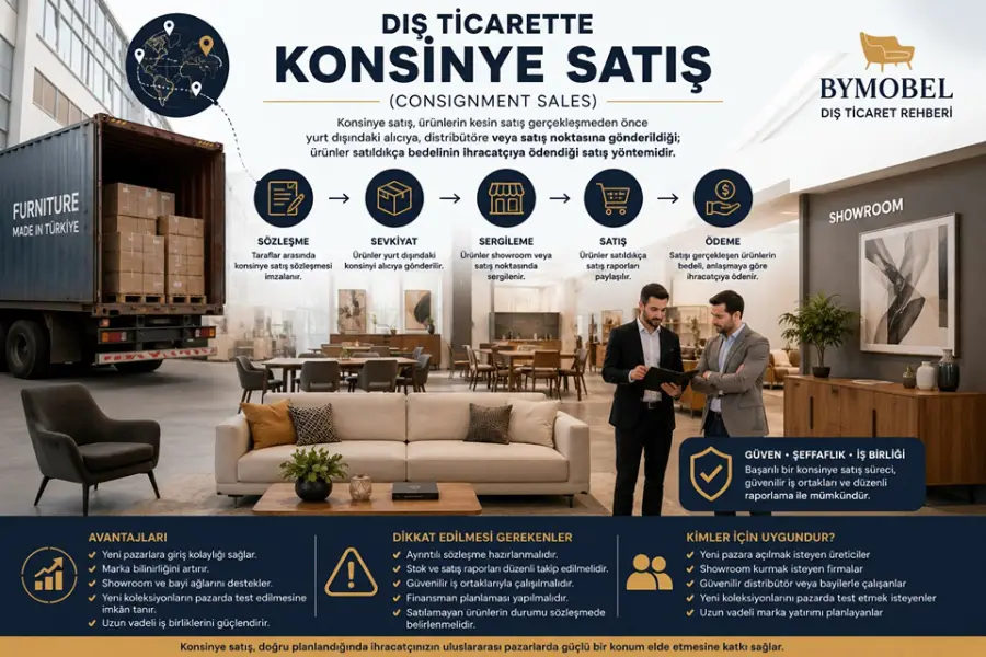 Dış Ticarette Konsinye Satış (Consignment Sales)