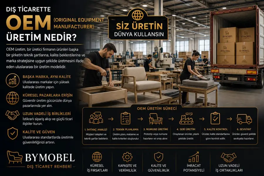 Dış Ticarette OEM (Original Equipment Manufacturer) Üretim Nedir?
