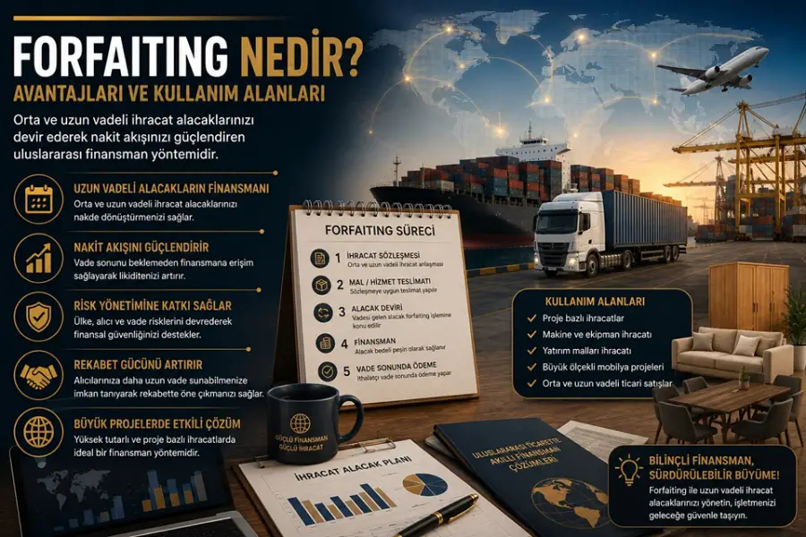 Forfaiting Nedir? Avantajları ve Kullanım Alanları