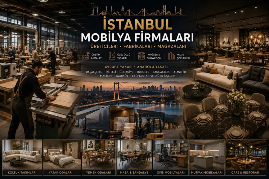 İstanbul Mobilya Firmaları | Üreticileri, Fabrikaları, Mağazalar
