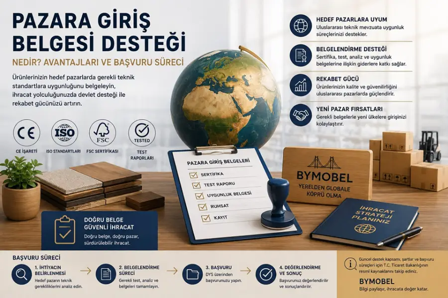 Pazara Giriş Belgesi Desteği Nedir? Avantajları ve Başvuru Süreci