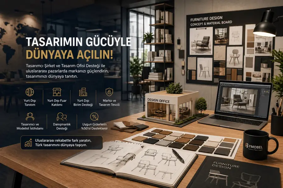 Tasarımcı Şirket ve Tasarım Ofisi Desteği Nedir? Avantajları ve Başvuru Süreci