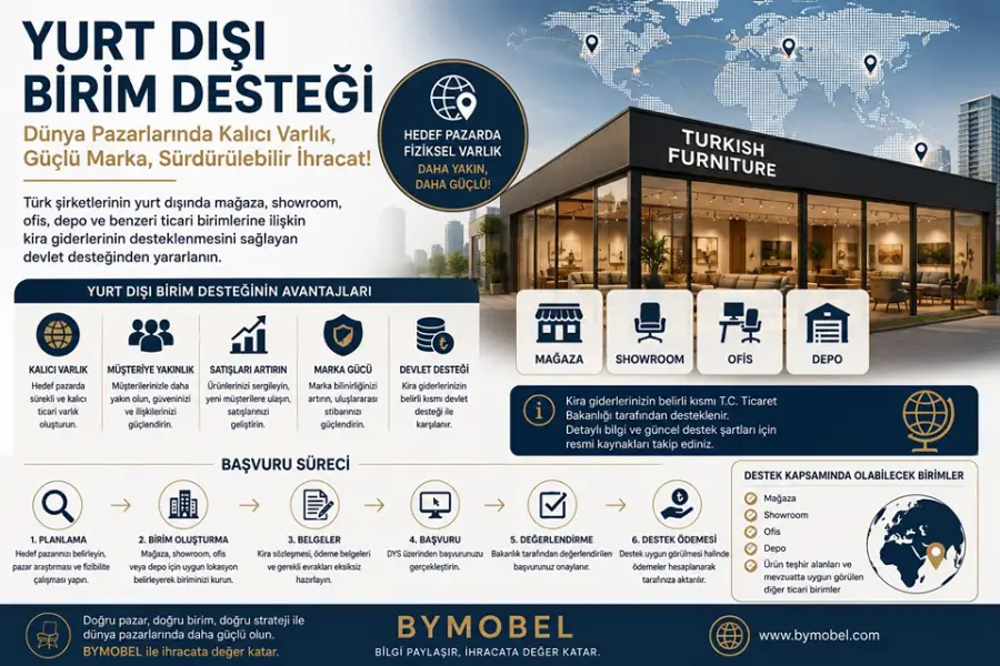 Yurt Dışı Birim Desteği Nedir? Avantajları ve Başvuru Süreci